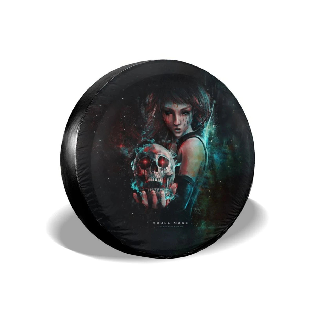 Sugar Skull Spare Tire Cover for SUVs and Trailers - view 25