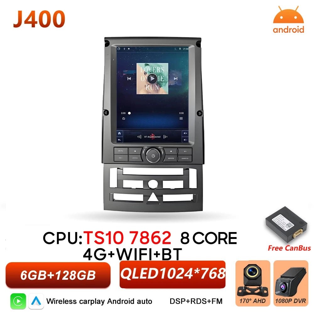 Peugeot 407 (2004-2011) Multimedia Radio with Wireless CarPlay & GPS - image 10