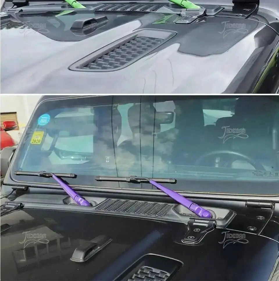 Front Windscreen Wiper Blade Cover for Jeep Wrangler JL and Gladiator JT - view 20