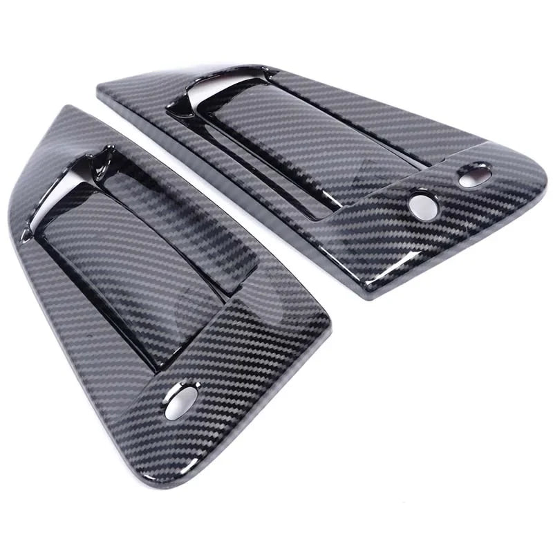 Carbon Fiber Style Door Handle Frame Trim for 370Z 2009-2020 (4-Pack)