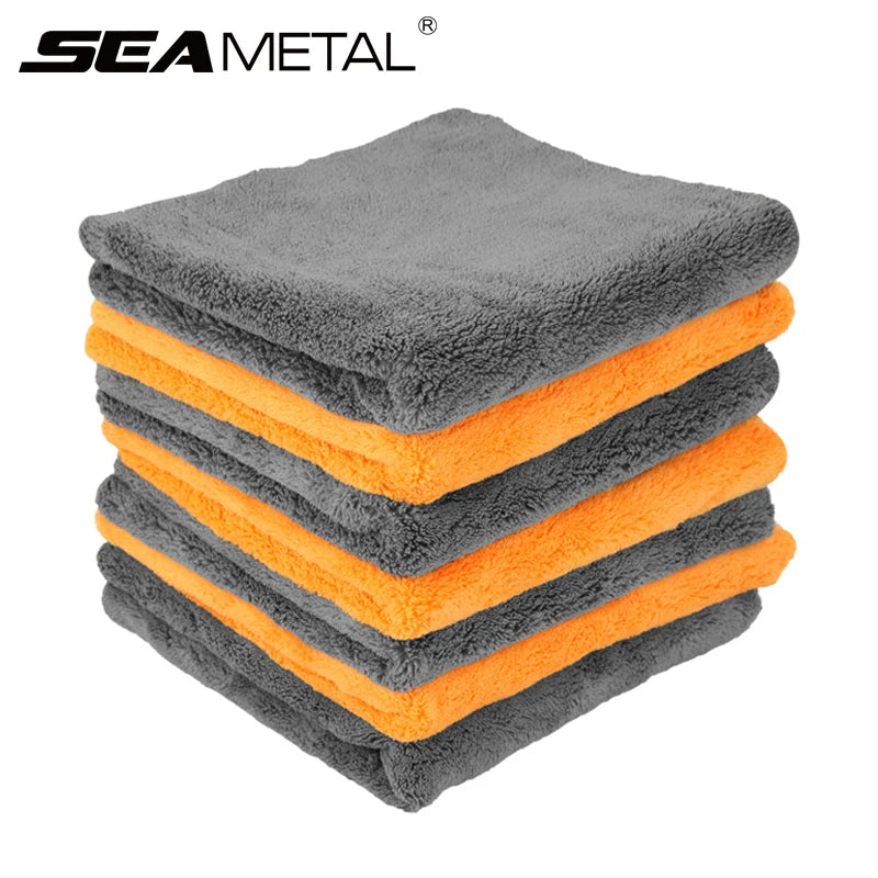 Ultra Absorbent 40x40cm Microfiber Towels for Car Detailing & Home