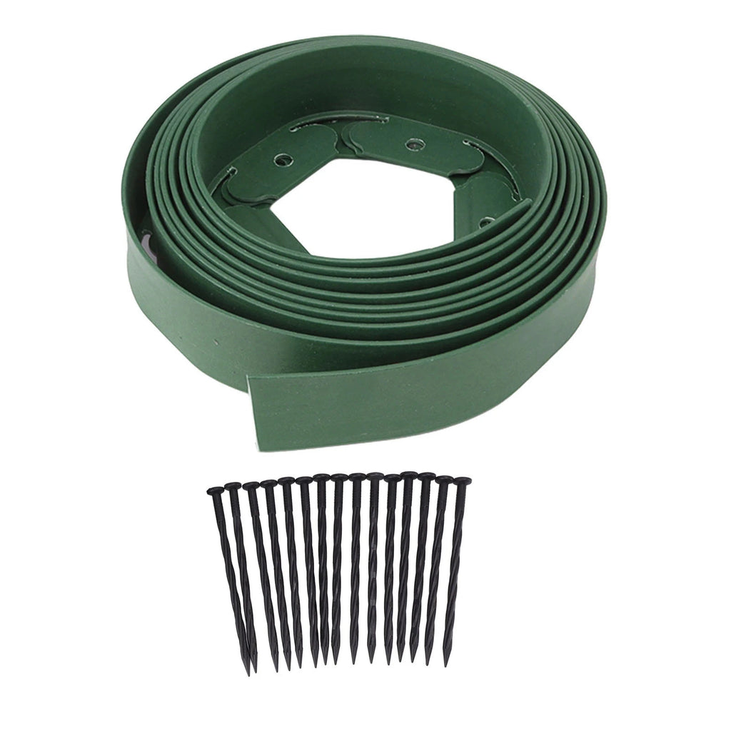 Landscape Lawn Edging Kit with 15 Spikes