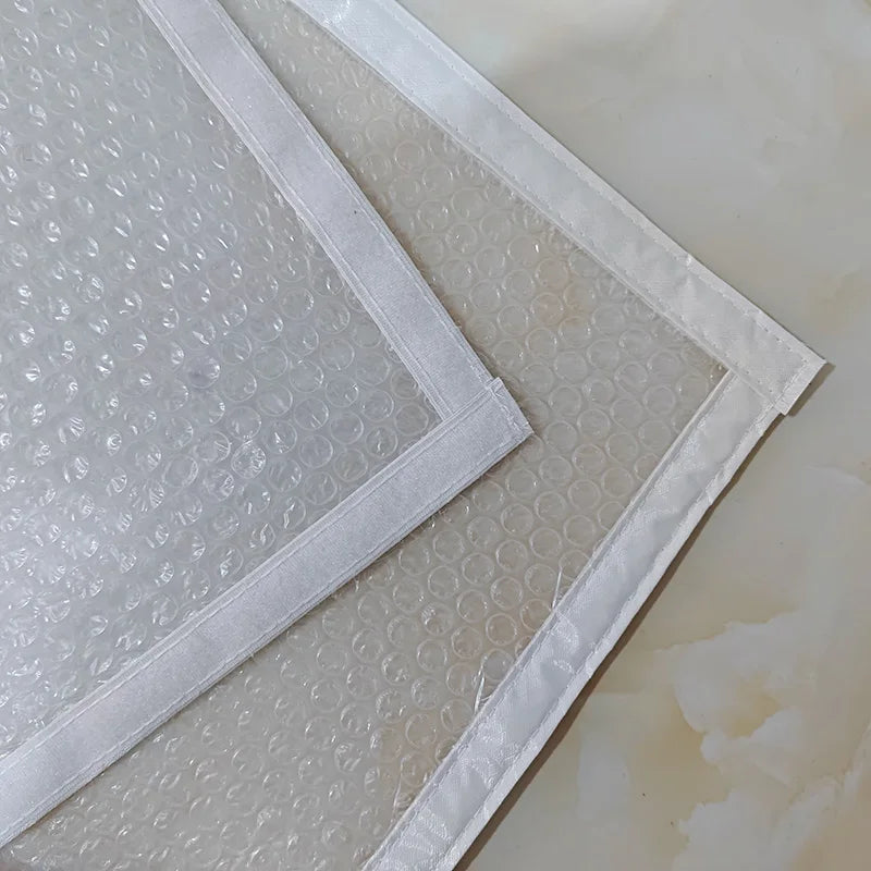 Winter Window Insulation Film – Double-Layer Bubble, Easy Install