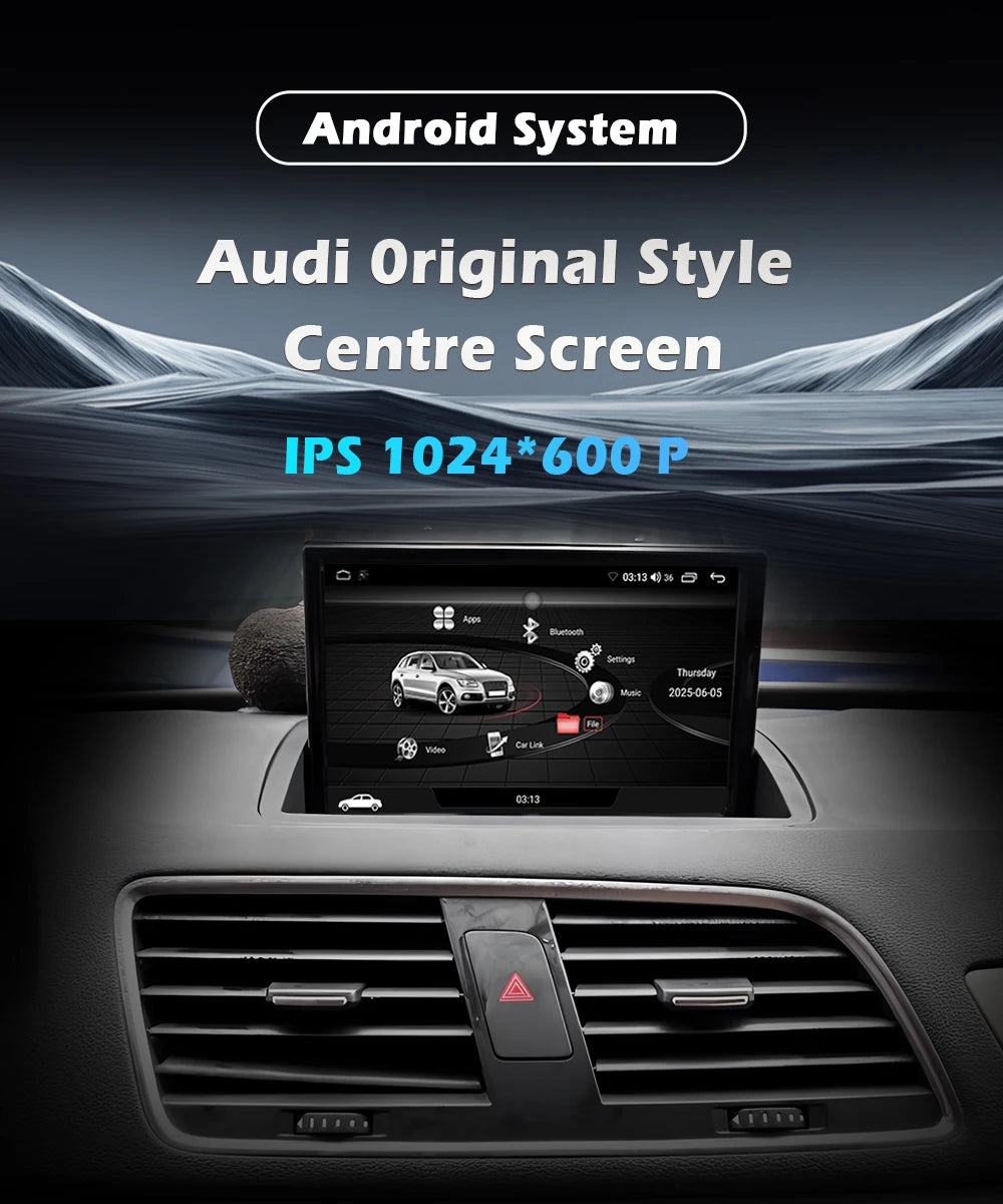 8-Inch Wireless CarPlay & Android Auto for Audi Q3 (2011-2018) - image 7