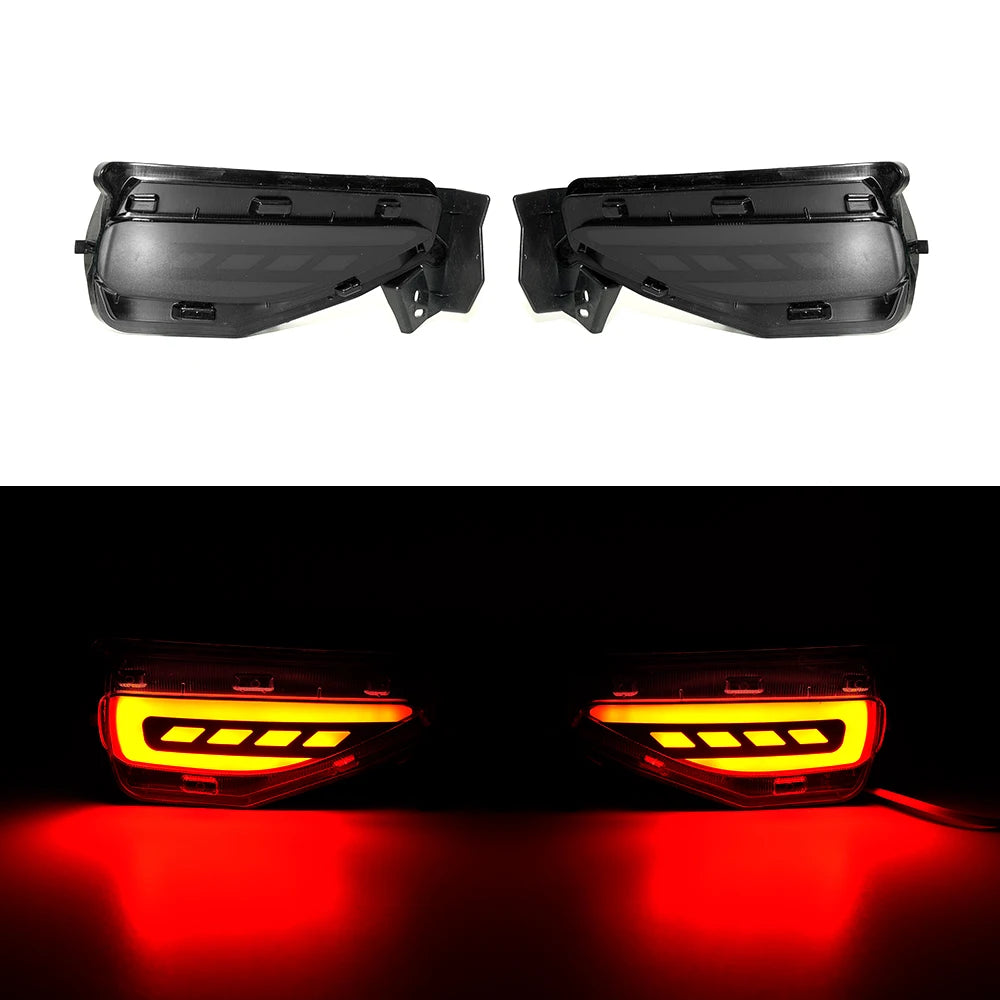 Dynamic LED Rear Bumper Reflectors for Toyota Fortuner 2015-2020 - image 10