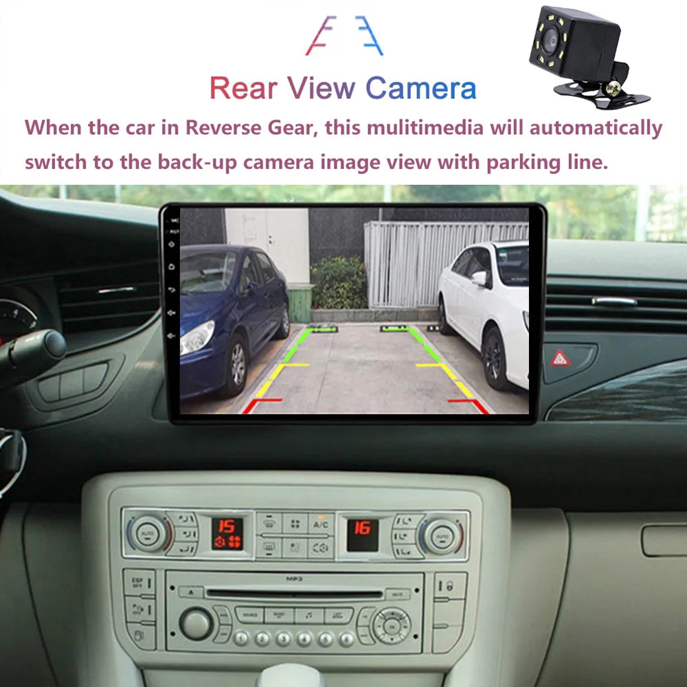 9" Android 16 Carplay Multimedia Stereo for Citroen C5 2008-2017 - image 3