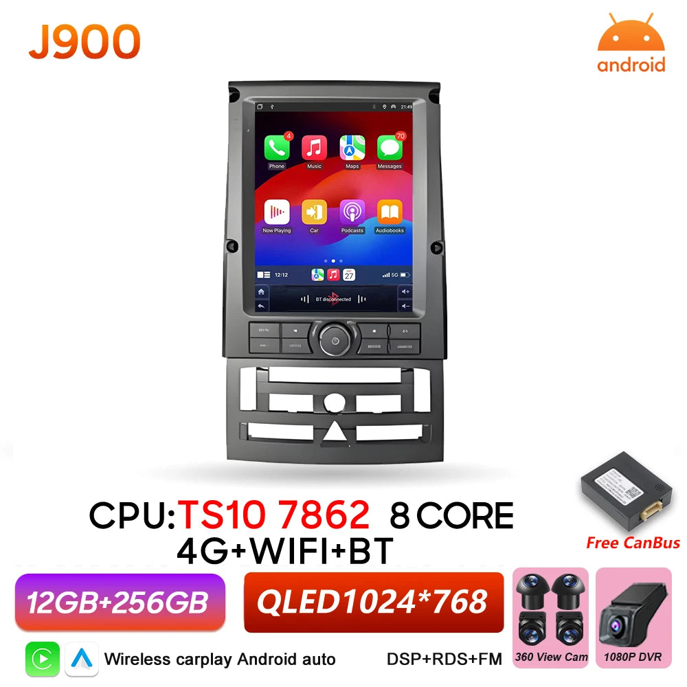 Peugeot 407 (2004-2011) Multimedia Radio with Wireless CarPlay & GPS - image 16