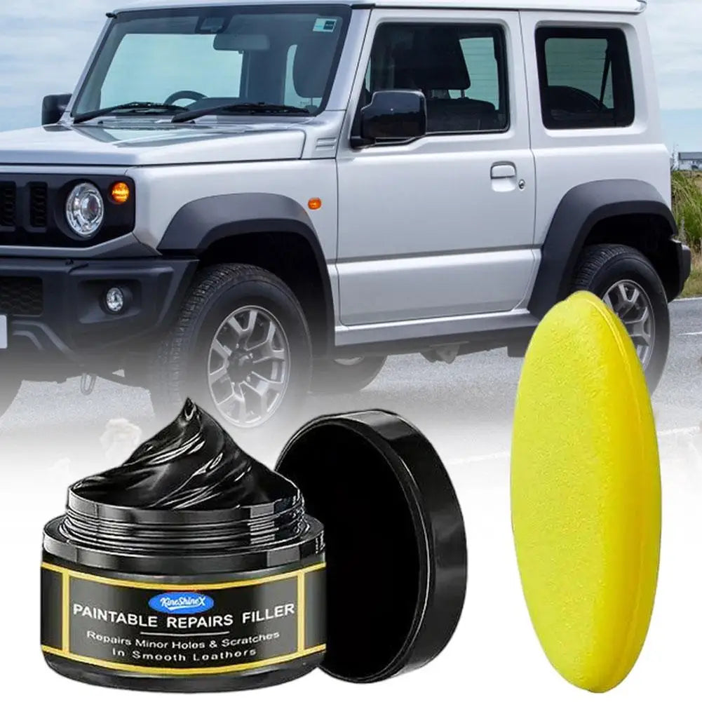 Car Interior Repair Wax - Leather & Plastic Scratch Remover - image 2