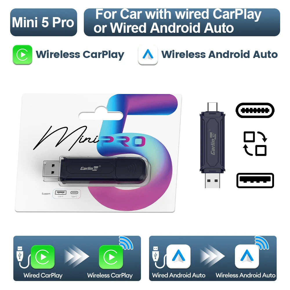 Carlinkit Mini Wireless CarPlay Adapter - Wired to Wireless for iPhone - image 10