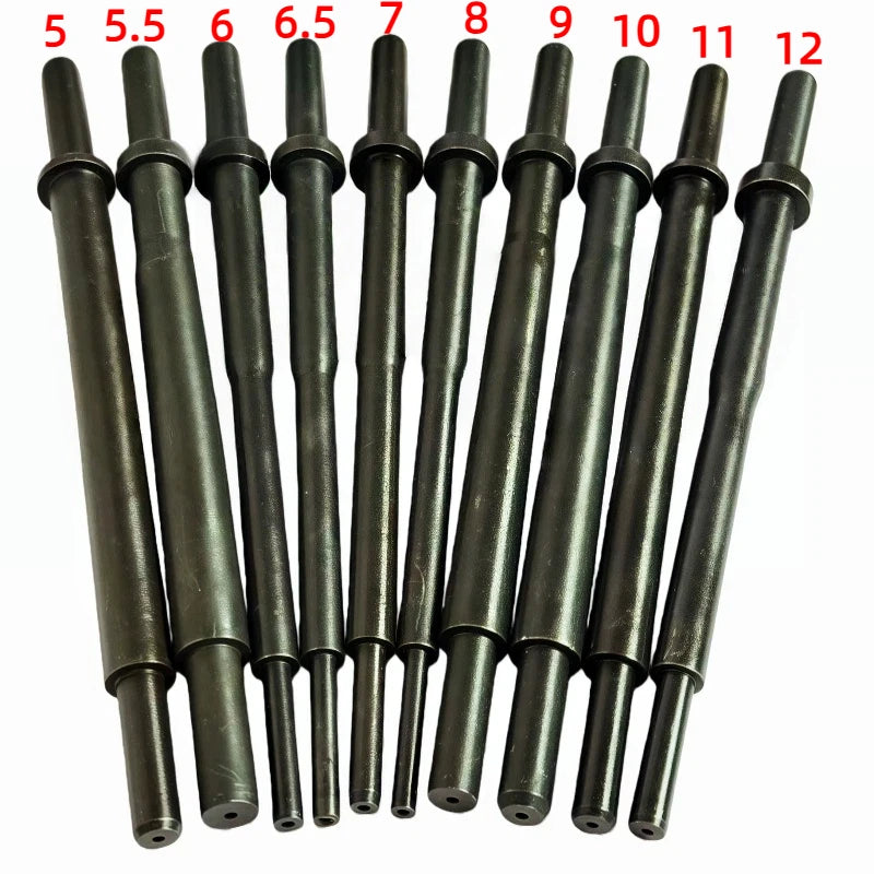 10-Piece Pneumatic Valve Guide Removal Tool Set for Mechanics