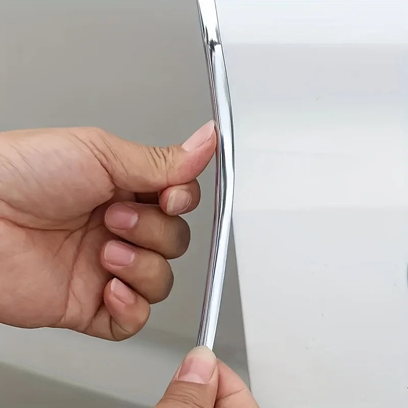 Chrome Car Door Edge Protection Strip 5m – Noise Isolation & Trim - image 5