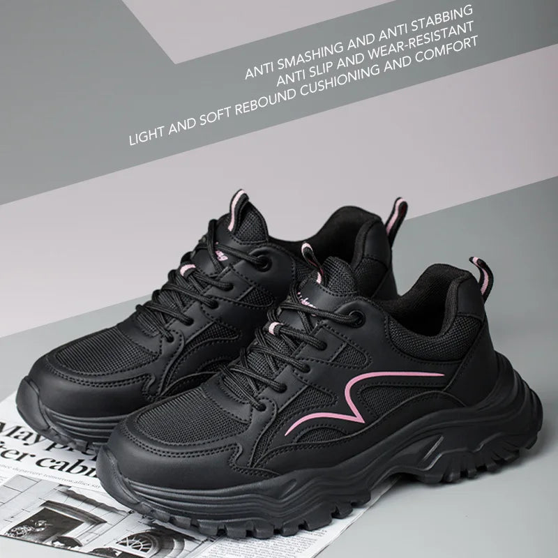 Women's Steel Toe Safety Sneakers, Puncture-Resistant - image 6