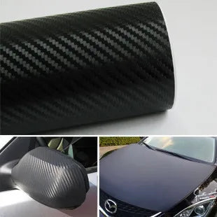 3D Carbon Fiber Vinyl Wrap Roll 150cm for Car & Motorcycle Styling - image 5