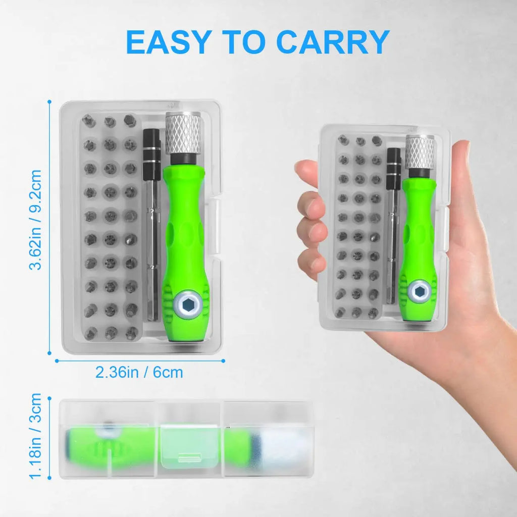30-in-1 Precision Screwdriver Set – Mini Repair Kit