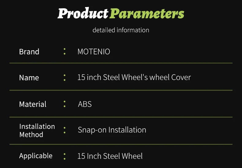 15-Inch Sport Wheel Covers for Steel Rims, Set of 4 - image 18