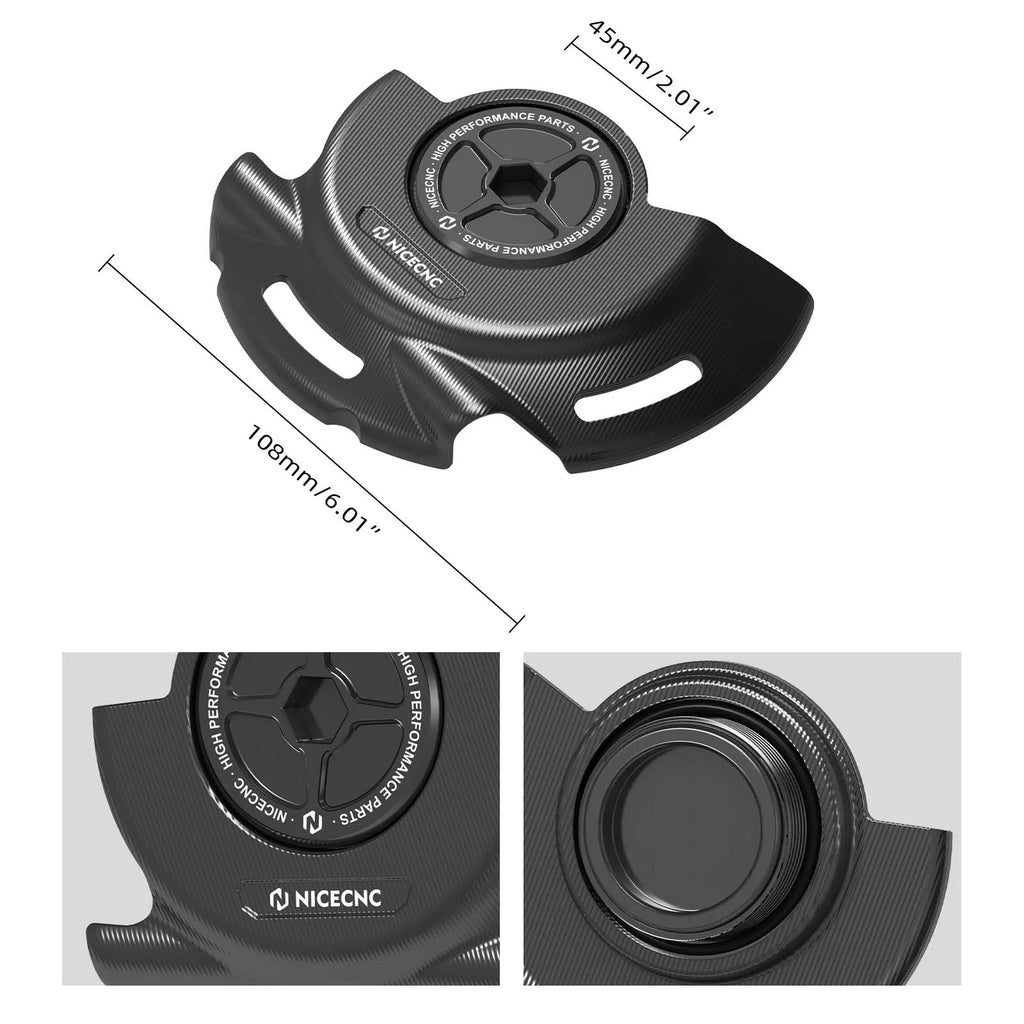 Engine Crankcase Cover Guard and Timing Plug Kit for Yamaha YFZ450R - view 9