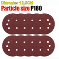Universal 8-Hole 125mm Sanding Discs for Metal Wood and Glass 40-3000 Grit