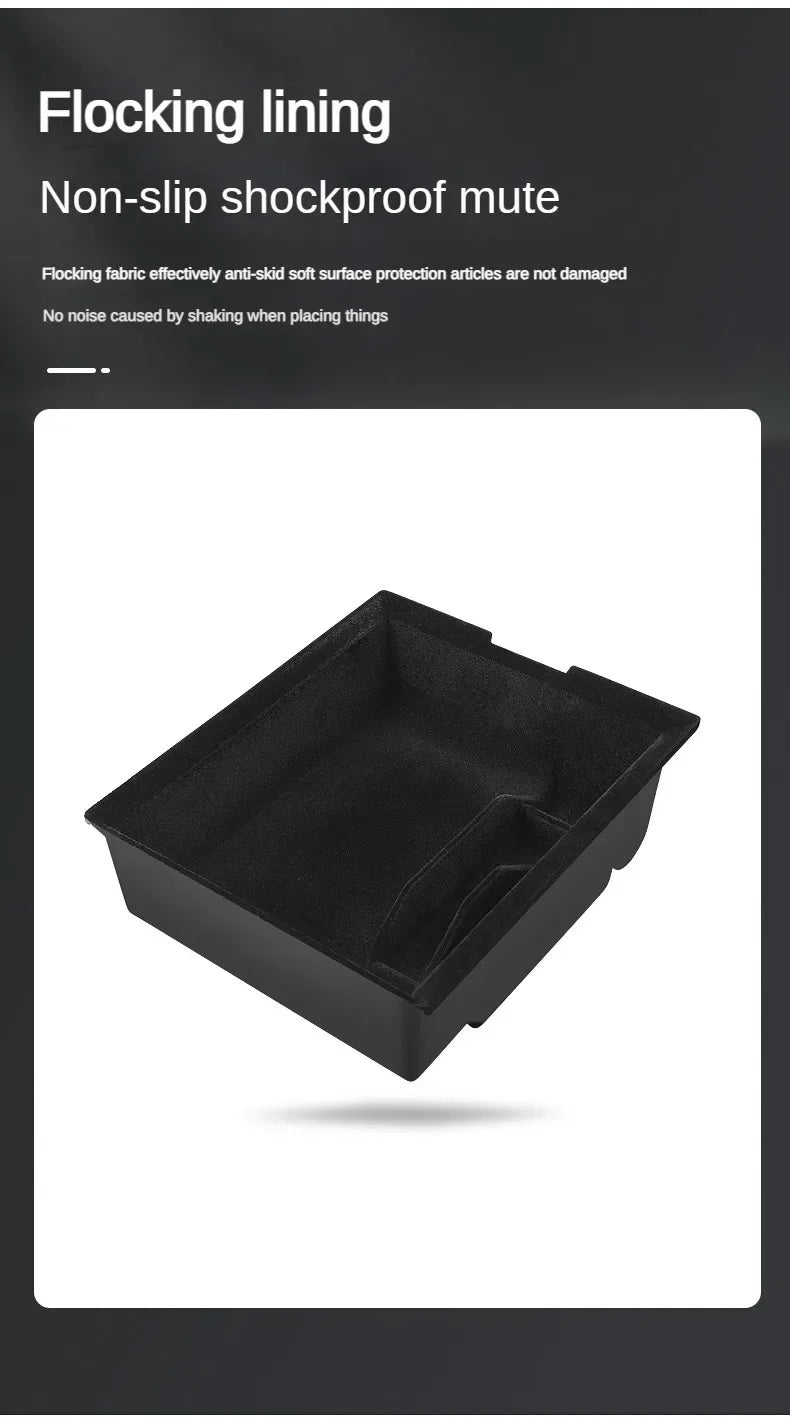 Center Console Storage Trays for Tesla Model 3 and Model Y