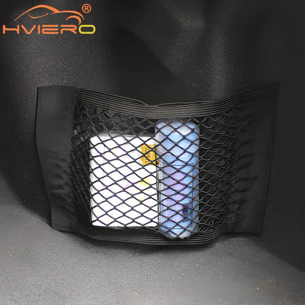 Elastic Mesh Trunk and Seat Back Storage Net, 4 Sizes