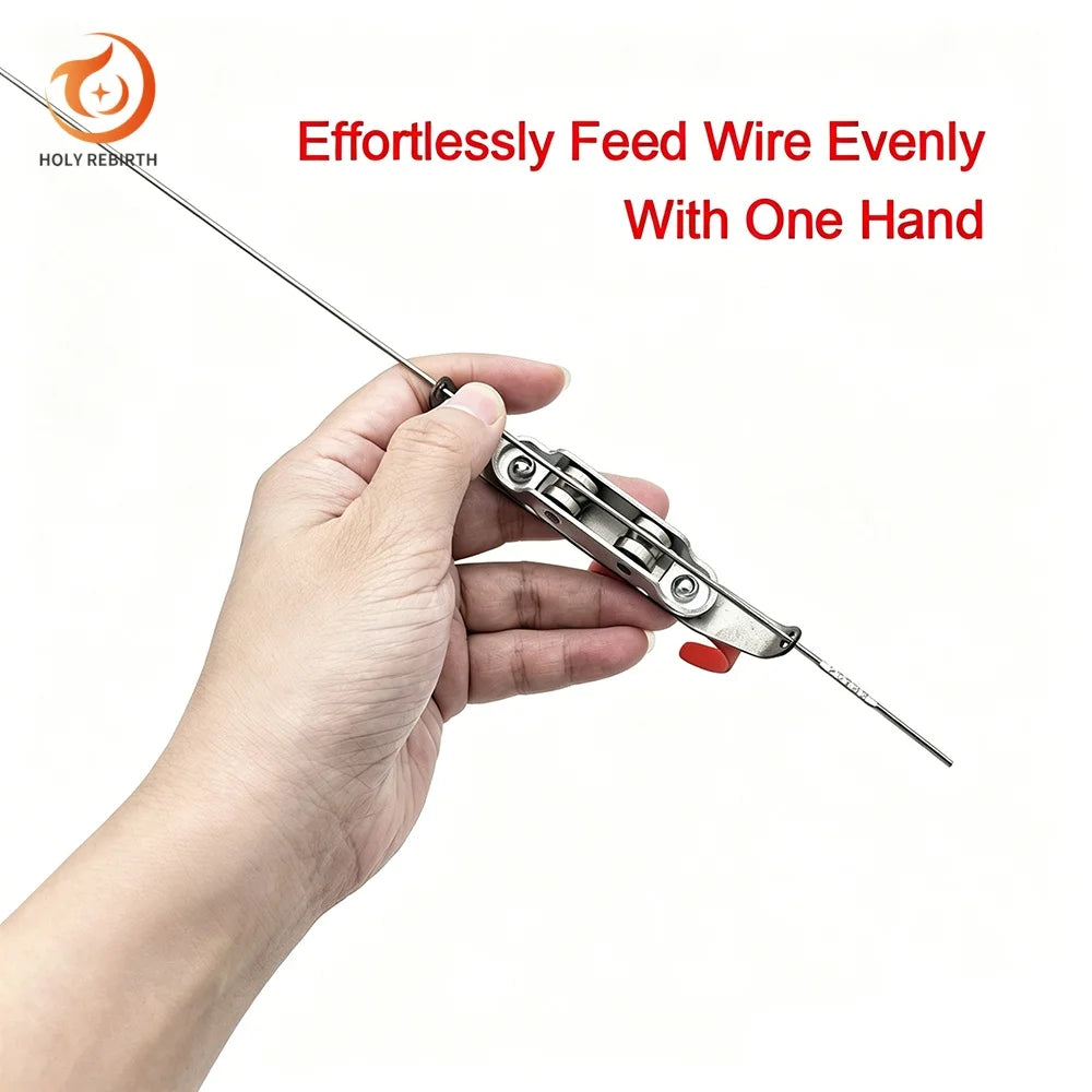Manual TIG Welding Wire Feeder for Stainless Steel Rods, One Hand Argon Arc