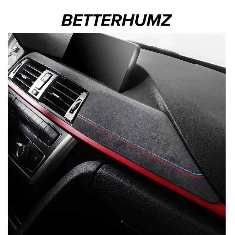 Suede or Carbon Fiber Dashboard Panel Cover for BMW 3 Series F30 F34