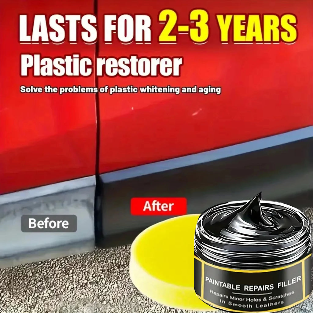 Car Interior Scratch Repair Wax for Plastic Leather & Vinyl - 50g - image 2