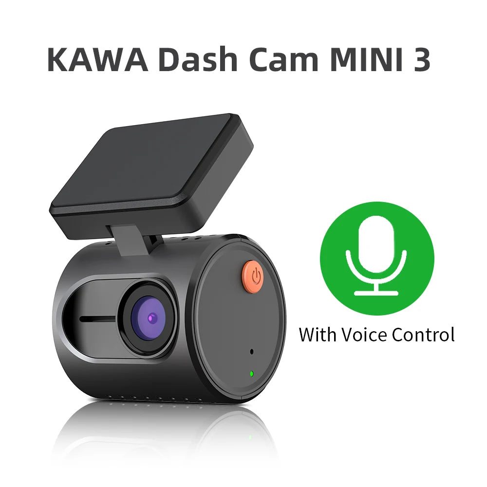 KAWA Mini 3 2K Dash Camera with WiFi & Voice Control - image 28