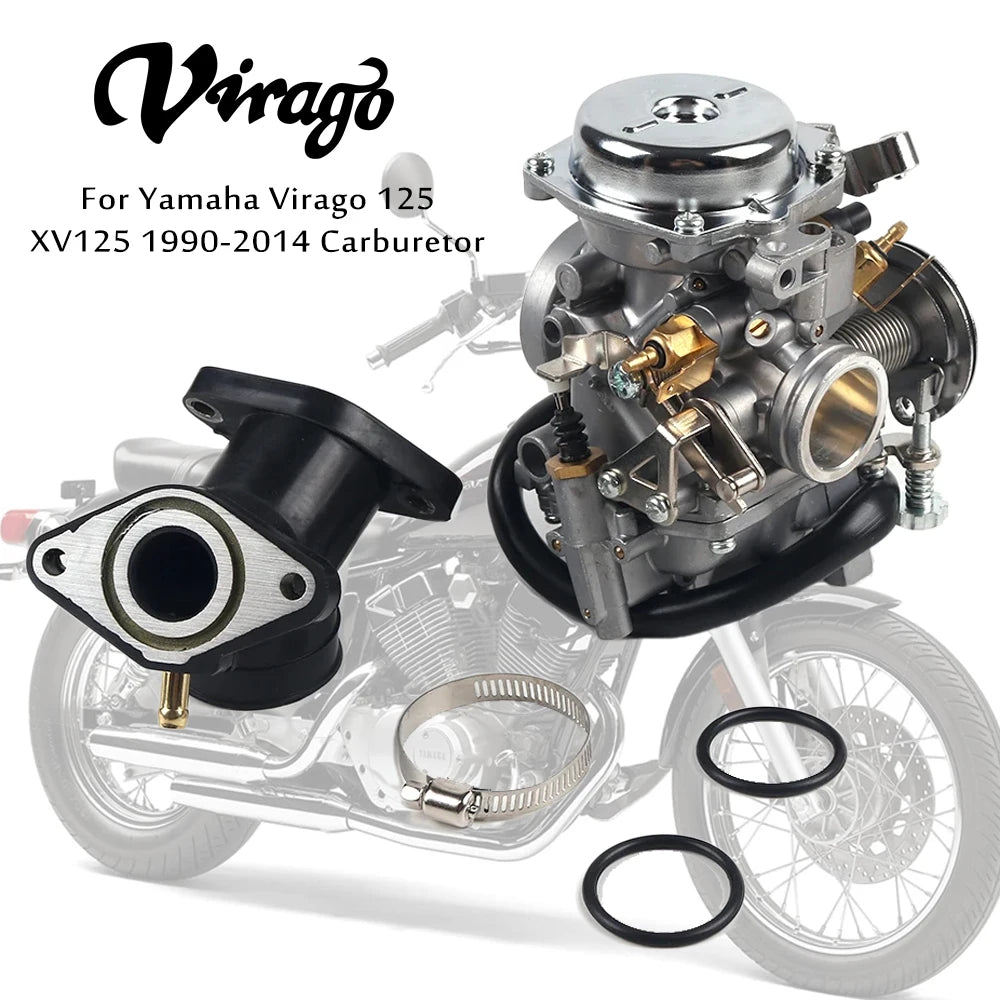 Yamaha Virago 125 Carburetor Assembly XV125 1990-2014
