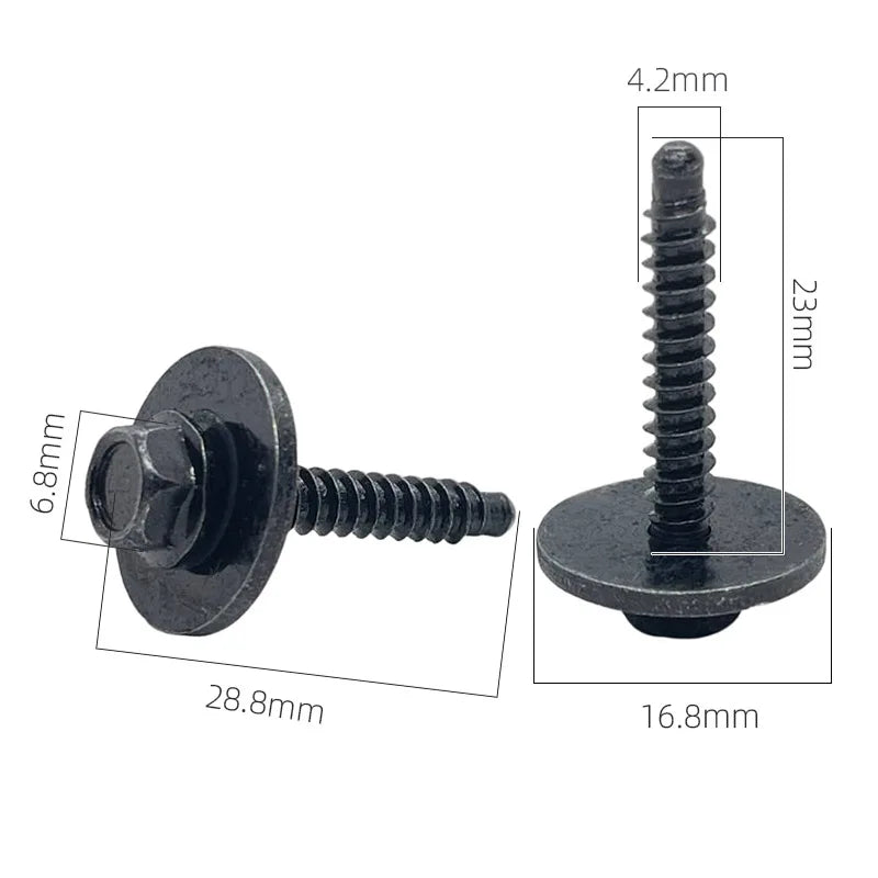 GM Splash Shield Screws - Fits Chevy Buick Cadillac GMC - image 3