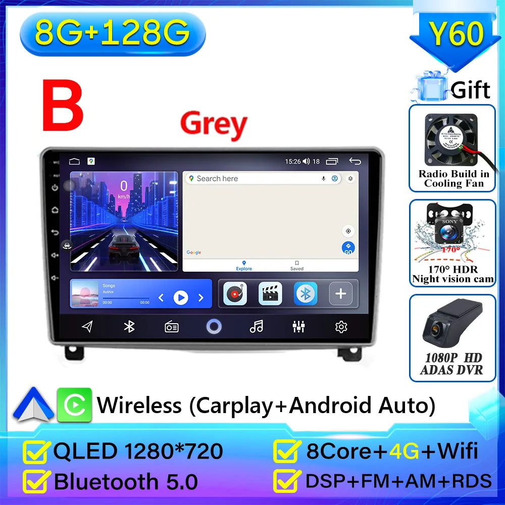 9-Inch Car Stereo for Peugeot 407 | Wireless CarPlay & Android Auto - image 24