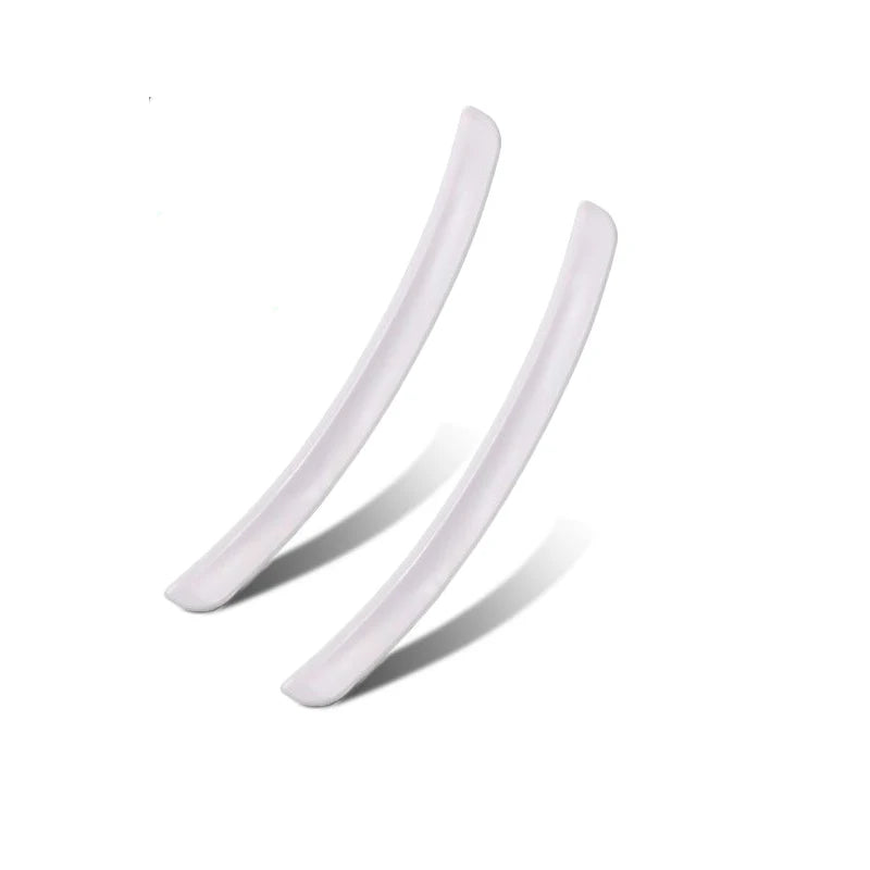 2PCS Universal Soft Car Fender Flare Arch Sticker Fender Vents Protector Cover Anti-Scratch Strip Mud Flaps Auto Accessories