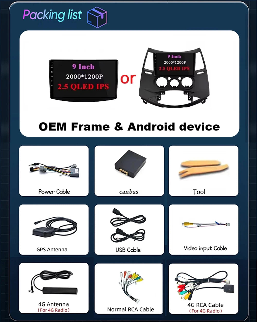 Android 16 Car Radio for Mitsubishi Grandis 2003-2011 GPS Bluetooth - image 4