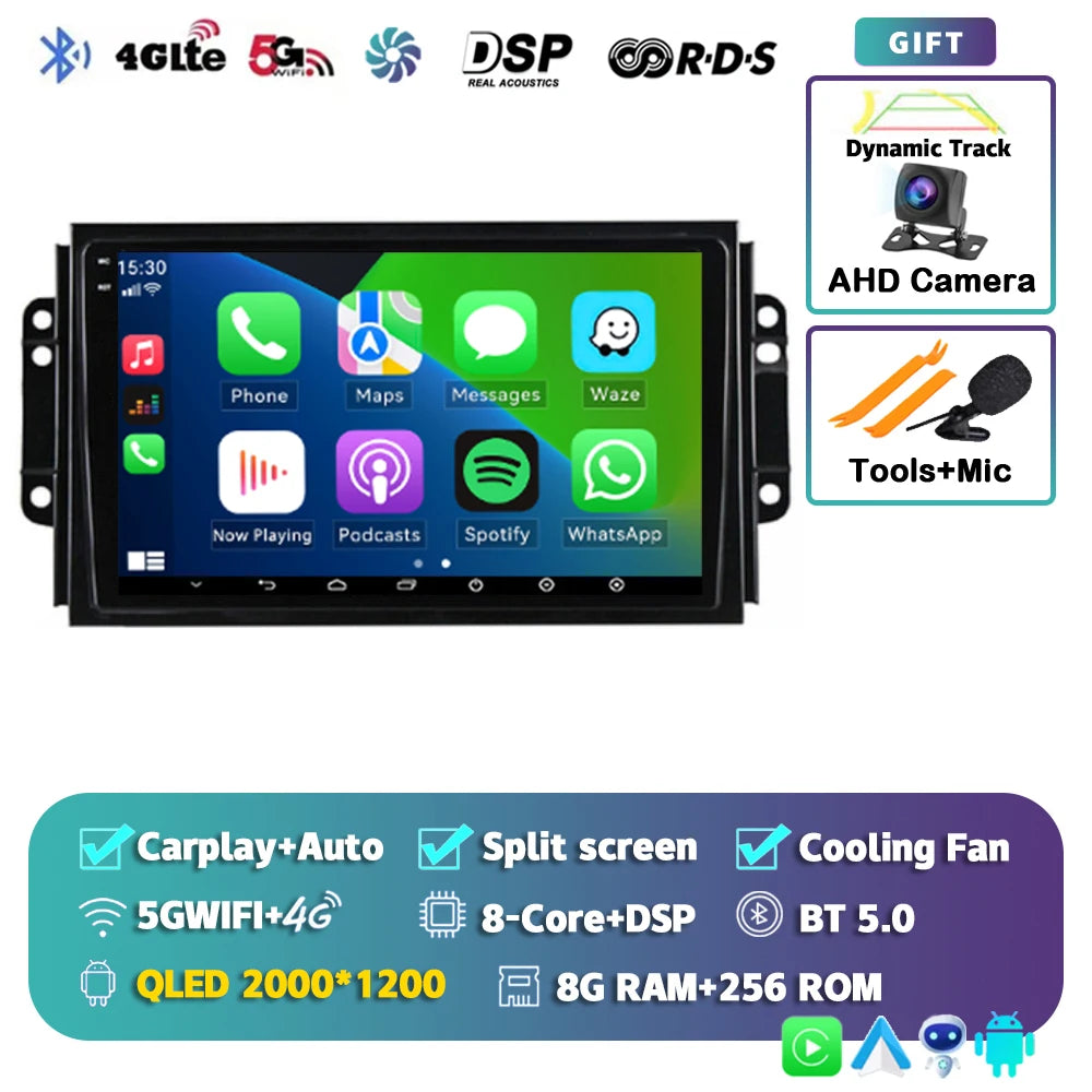 9-Inch Android CarPlay Multimedia Player for Chery Tiggo 2016-2020 - image 16