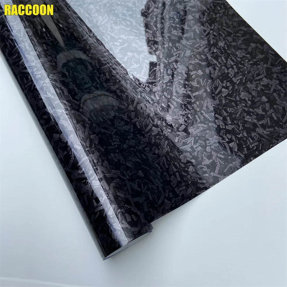 Forged Carbon Fiber Vinyl Wrap for Cars & Motorcycles - image 3