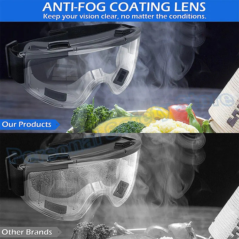 Anti-Fog Safety Goggles, ANSI Z87.1 Certified - image 2