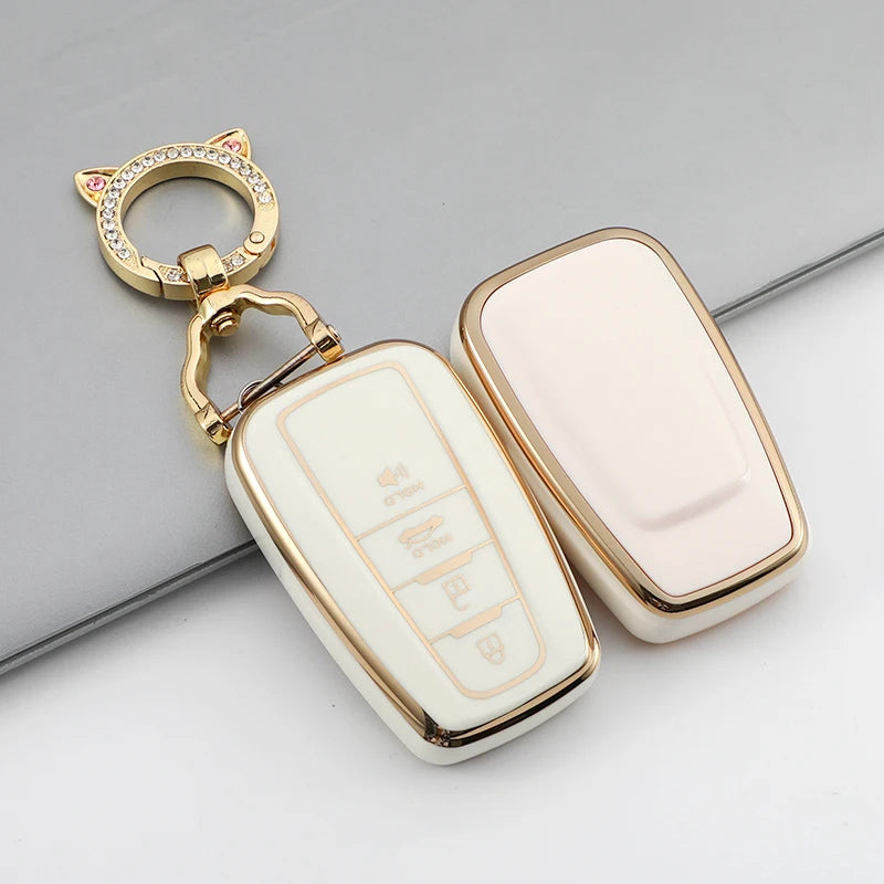 Toyota Key Fob Cover Case TPU for Camry RAV4 Corolla 2017-2022 - image 5