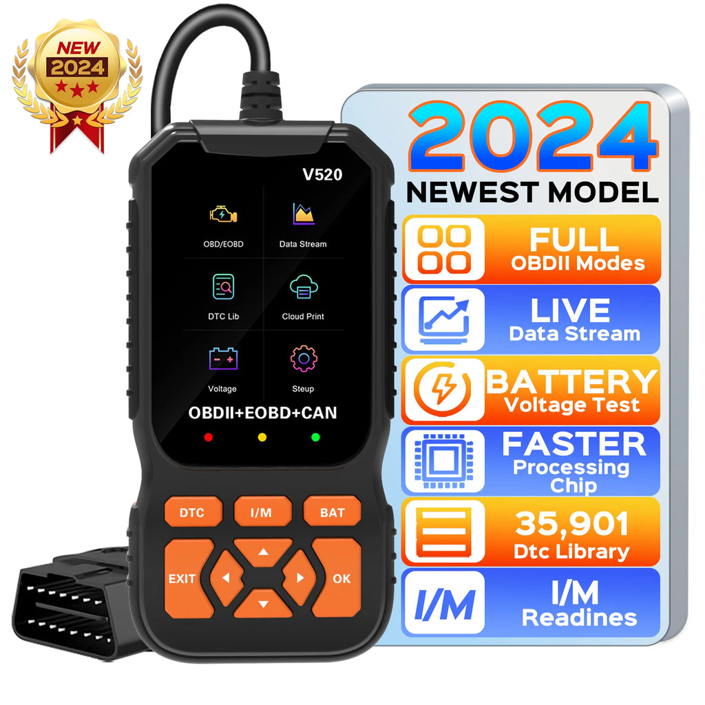OBD2 Car Scanner Diagnostic Scan Tool Professional Vehicle Fault Code Reader