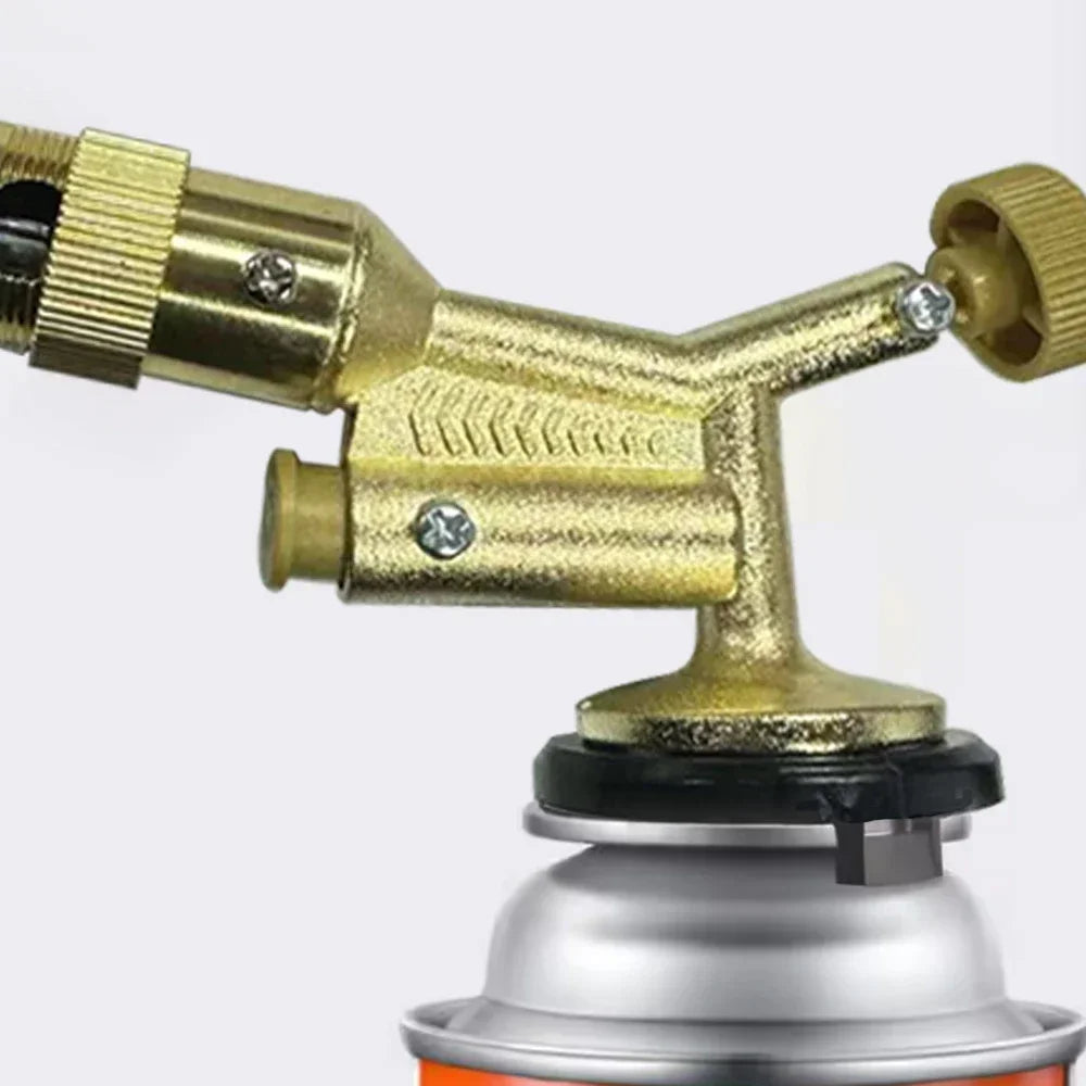 Welding Torch Gas Burner Flame Gun High Temperature Brass Copper Gas Torch Brazing Solder Propane Welding Plumbing