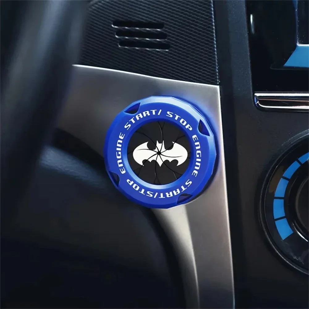Rotating Start Stop Button Protective Cap for Car and Motorcycle - view 12