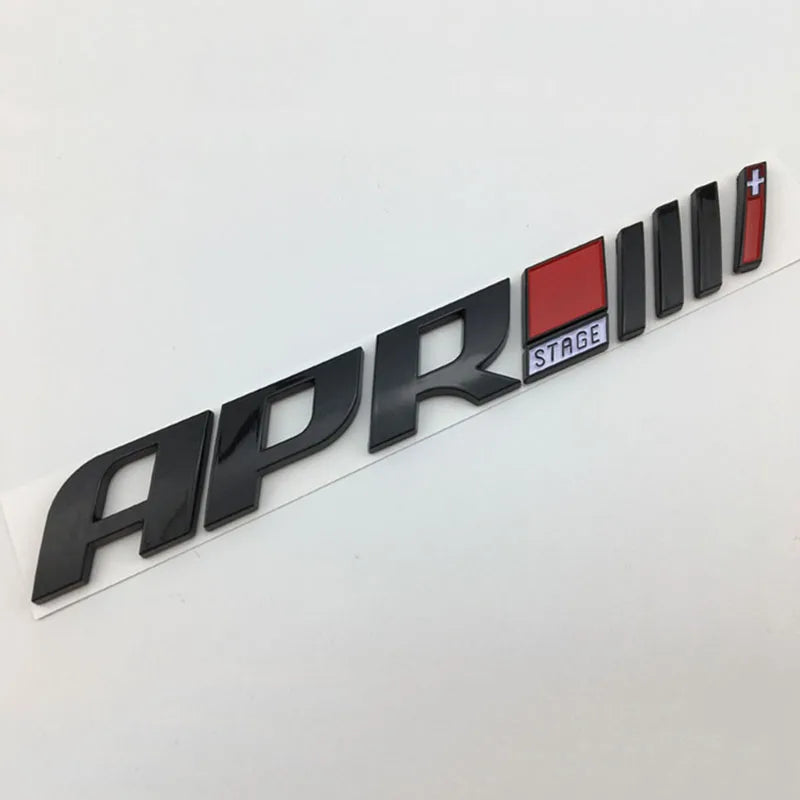 3D Stage III Script Car Sticker for Volkswagen Golf, CC and Audi A4 A6