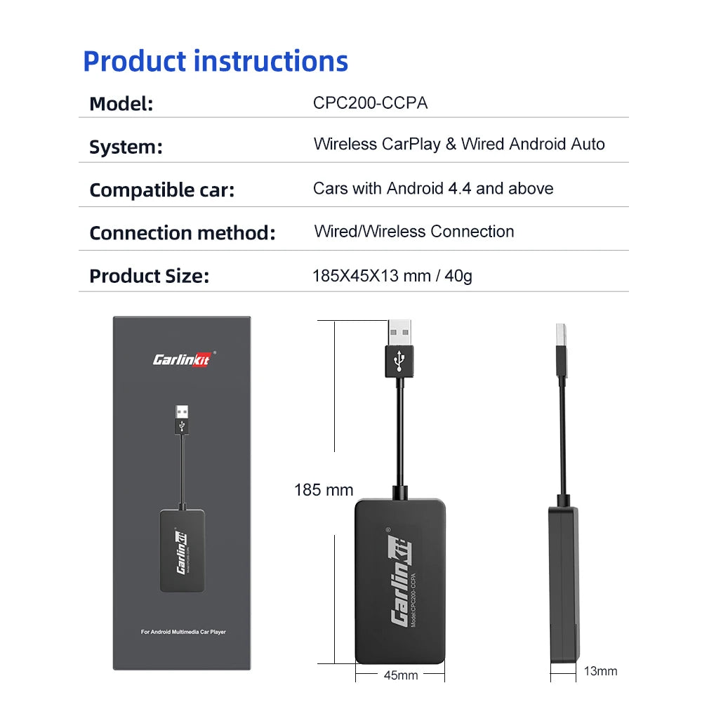 Wired & Wireless CarPlay Adapter for Seamless Connectivity - image 6