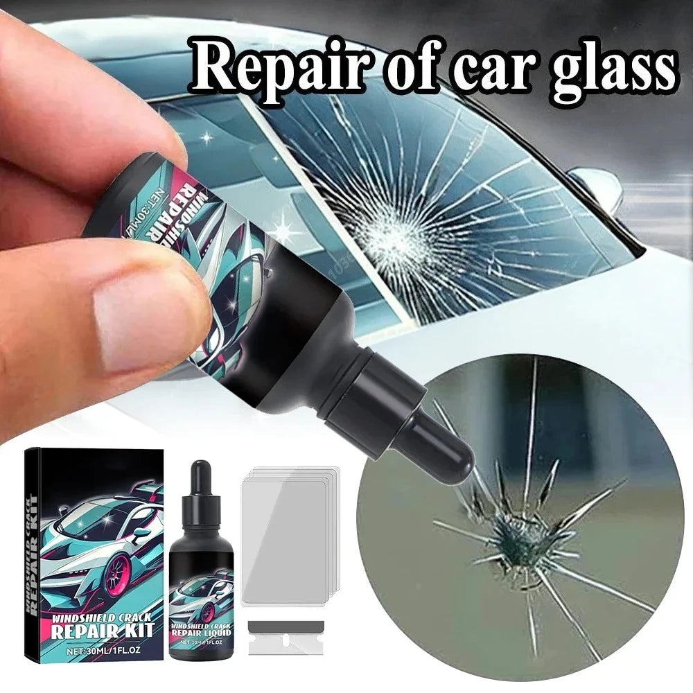 Auto Glass Repair Kit – Windshield Chip & Crack Fix