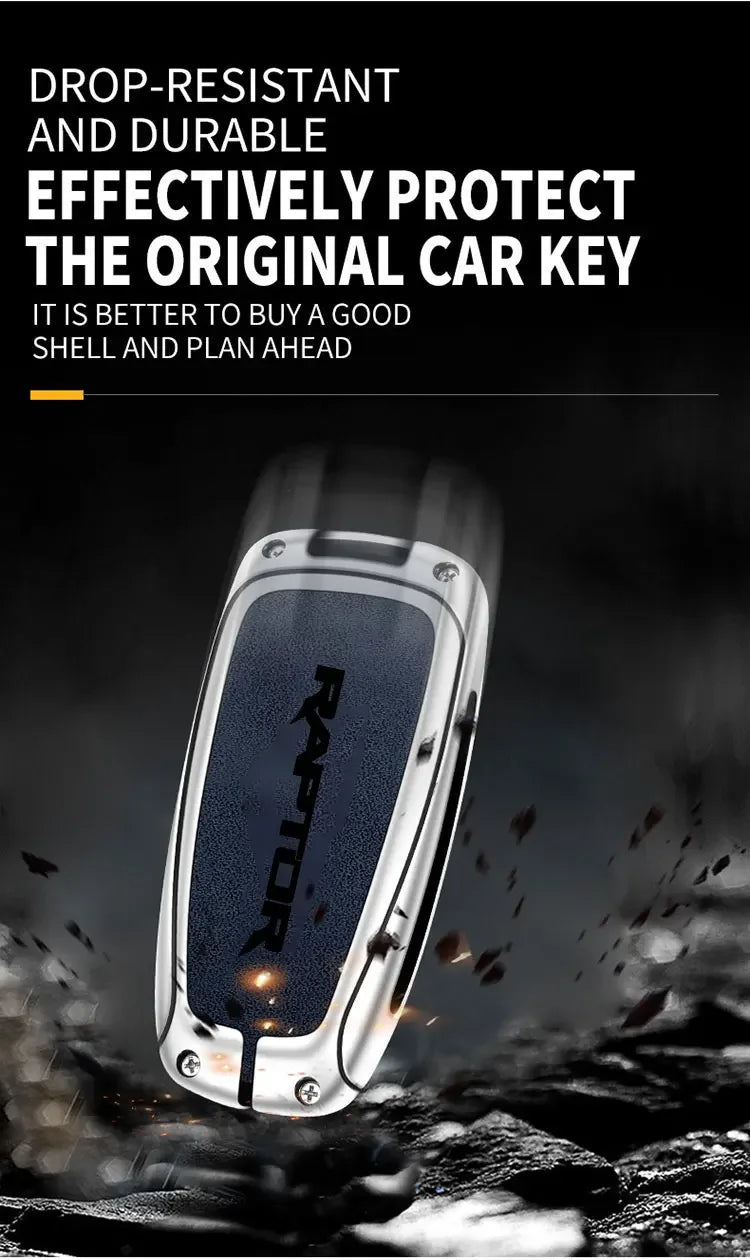 Zinc Alloy Key Case for Ford F-150 & Raptor - Protective Cover - image 11