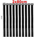 10-100pcs Reusable Hook and Loop Tie-downs Adjustable Nylon Cable Ties Nylon Fasteners Cord Straps Organizer for Securing Wires