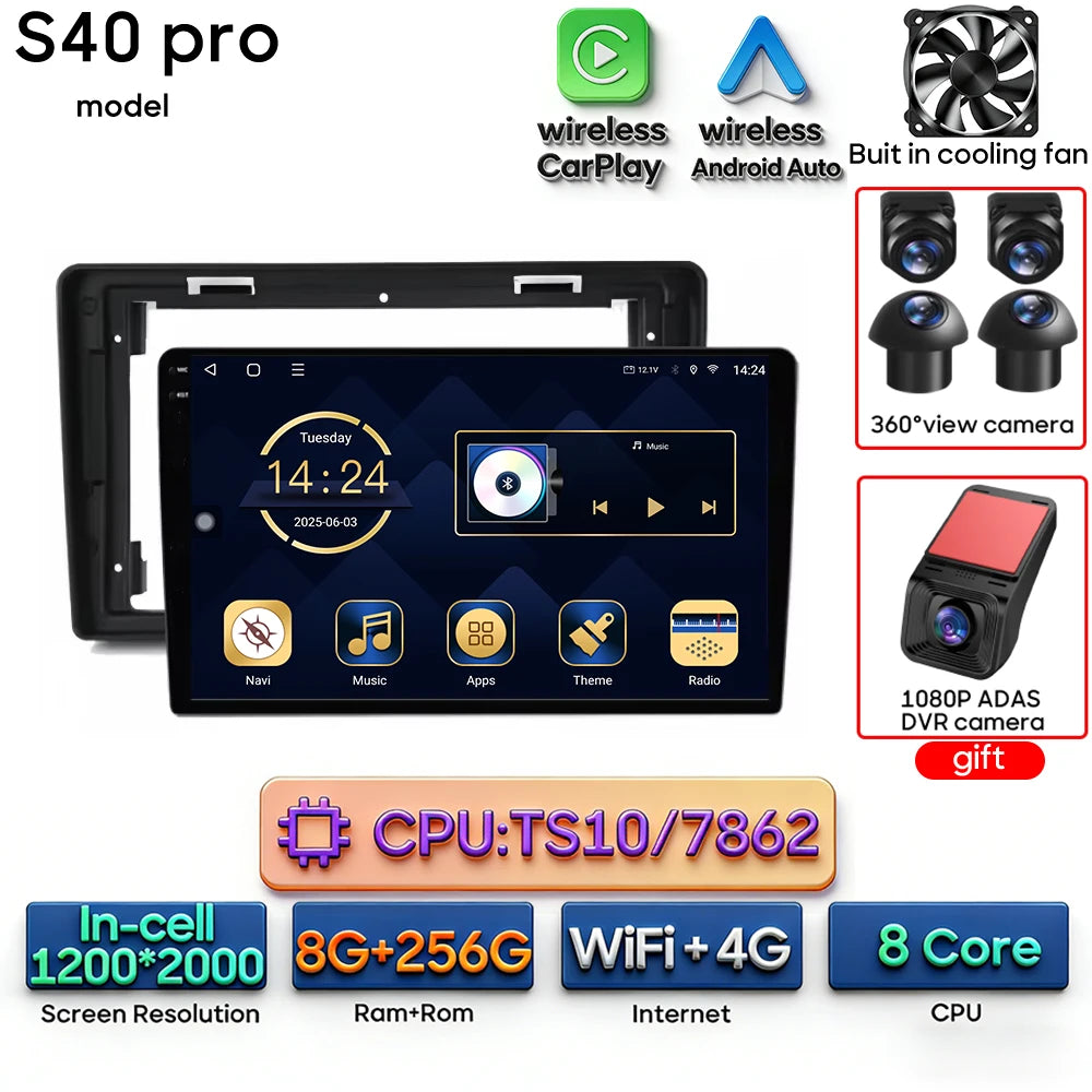 9-Inch Android 16 Car Multimedia Player GPS Peugeot Citroen - image 17