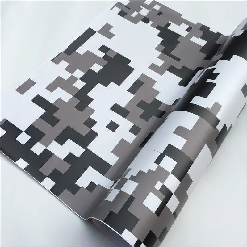 Camo Vinyl Wrap Film Roll - Car Motorcycle Laptop DIY Sticker - image 16