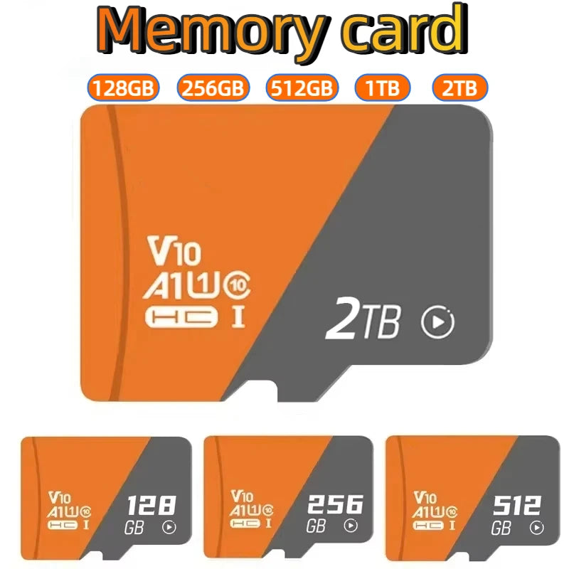 2TB High-Speed Micro SD Card for Phones, Cameras & Drones