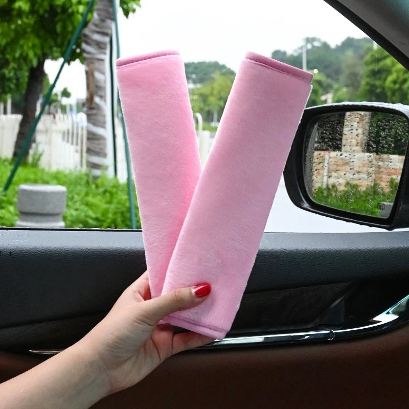 Soft Car Seat Belt Shoulder Pads, Set of 2