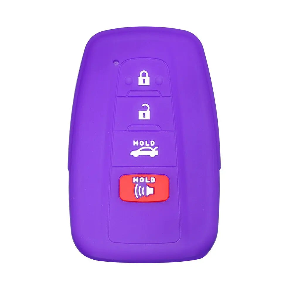 Toyota Silicone Key Fob Cover - Soft Durable for RAV4 Corolla Camry - image 29