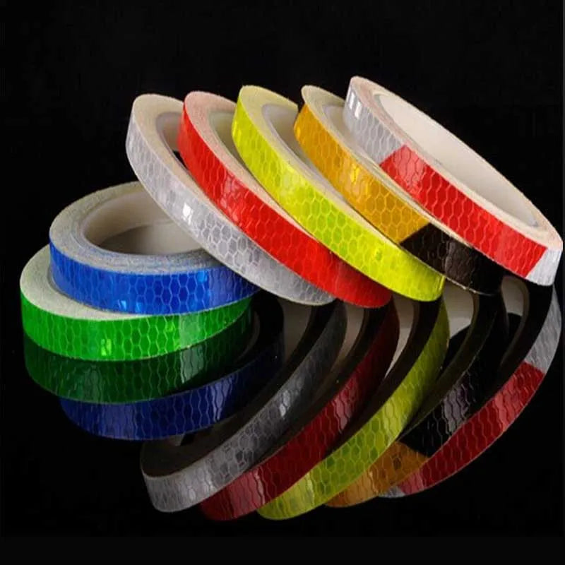 Reflective Warning Tape 8m Roll, 9 Colors - image 9